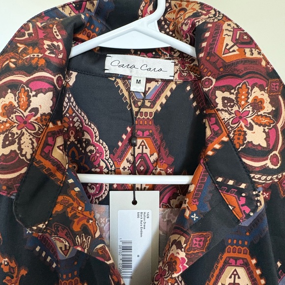 Cara Cara Hutton Cotton Shirtdress - size M.  NWT - Picture 4 of 6